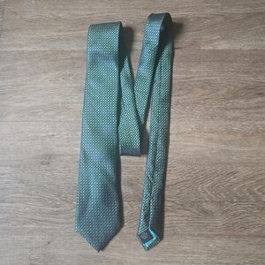 Ted Baker Green and Blue Patterned Tie